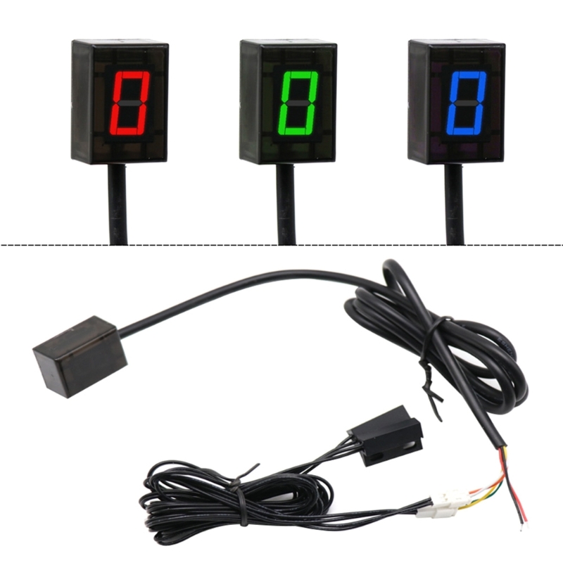 Gear Indicator Display - Off-Road Motorcycle Speed Gear Indicator Compatible