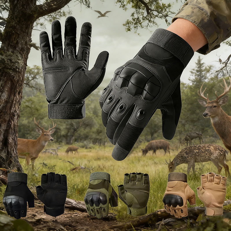 Motorcycle Gear Gloves - Motorcycle Camping Cycling Hiking Rock Climbing