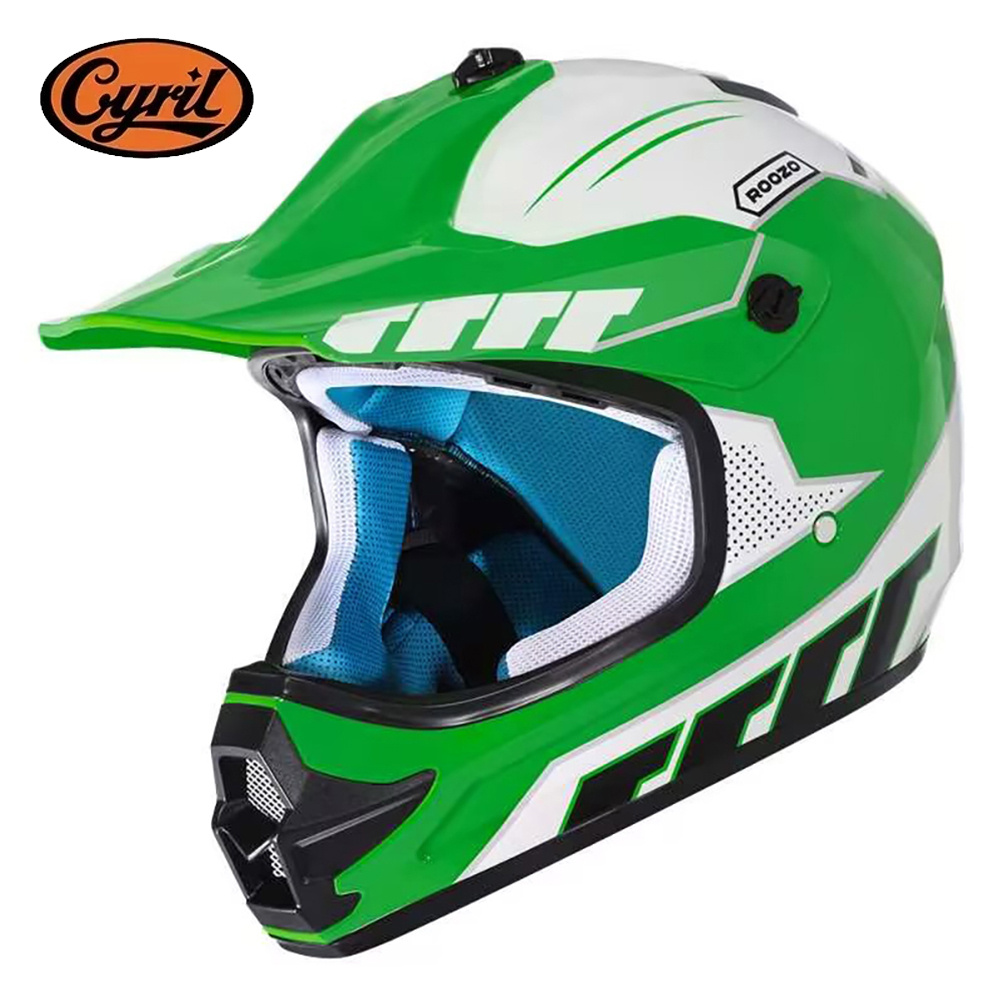 Motorcycle Gear Gloves - Kids Motocross Gear Set with Helmet