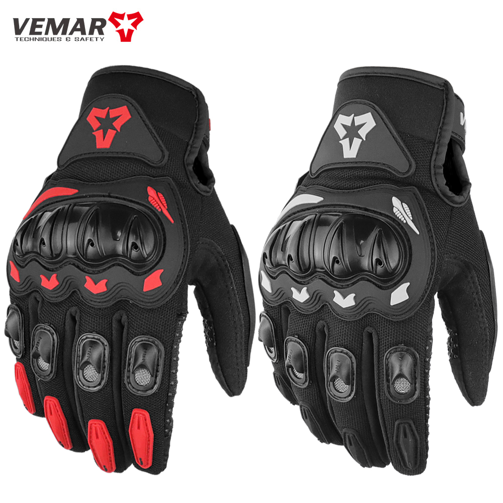 Motorcycle Gear Gloves - Summer Motorcycle Gloves Men Women Full