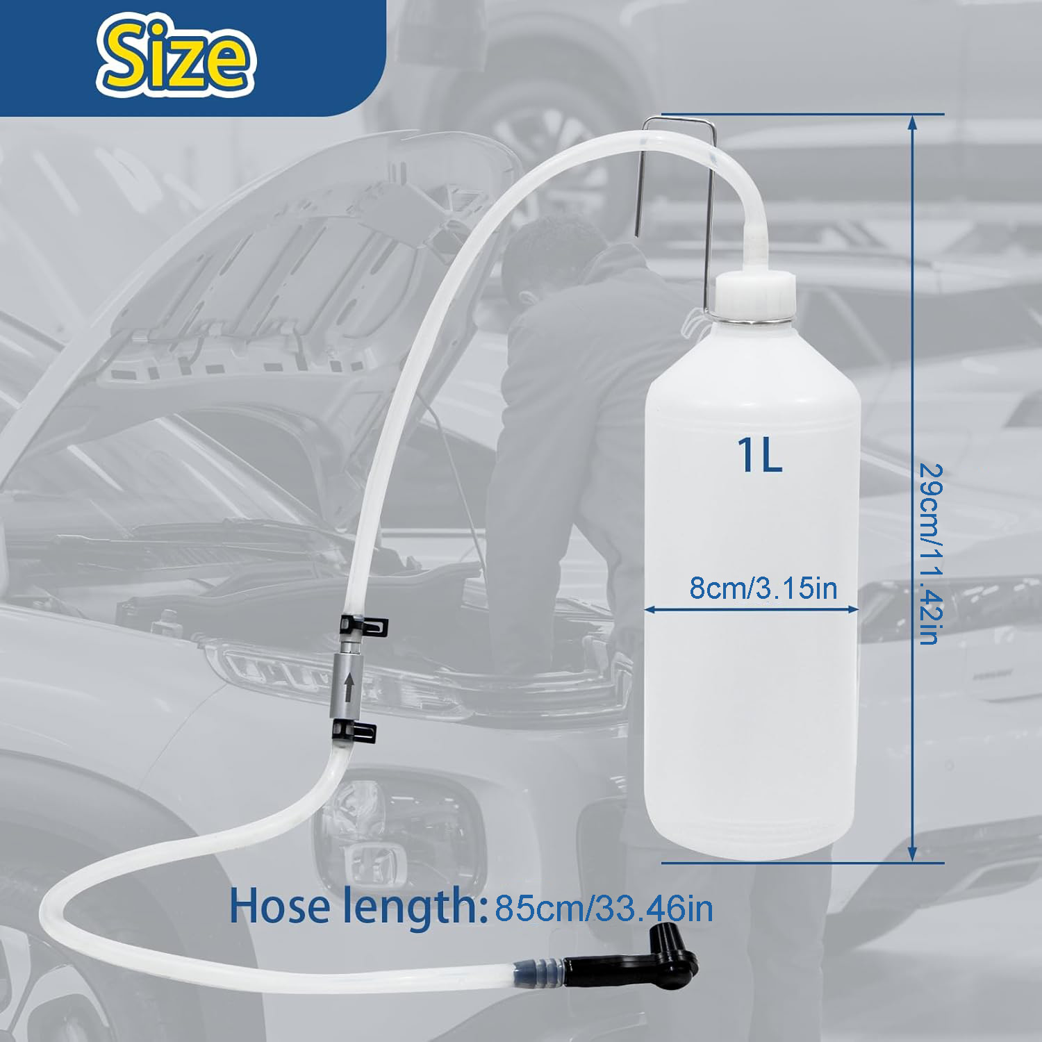 1L Brake Fluid Bleeder Kit wit - Motorcycle Gear Oil review and price