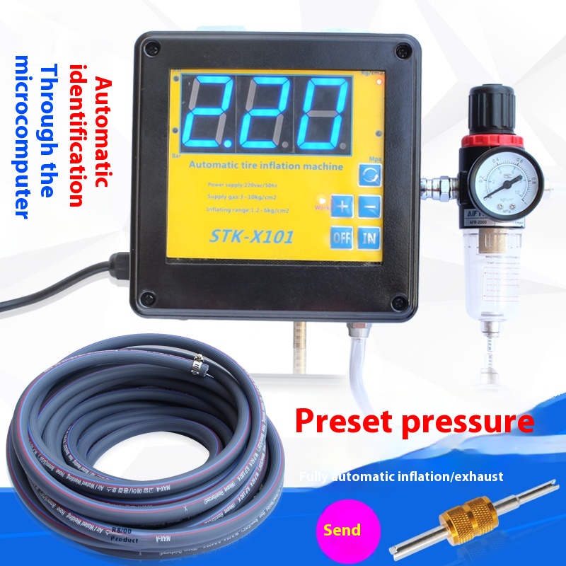 Fully Automatic Car Tire Infla - Tyre Pressure Gauge review and price