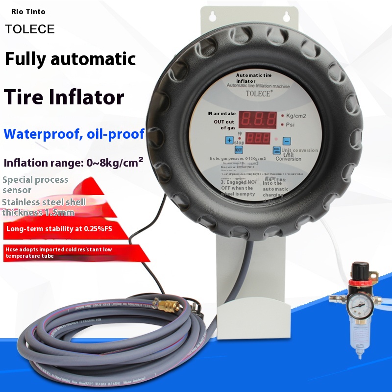 Fully Automatic Car Tire Infla - Tyre Pressure Gauge review and price