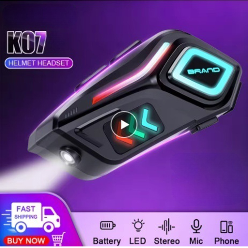 Helmet Bluetooth K07 Headset W - Intercom Headset Helmet review and price