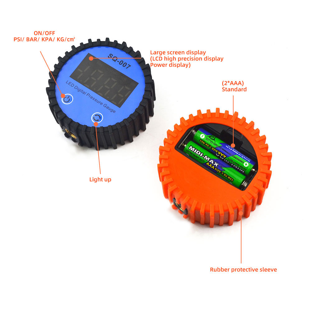 Car Motorcycle 0-255 PSI Tire  - Tyre Pressure Gauge review and price