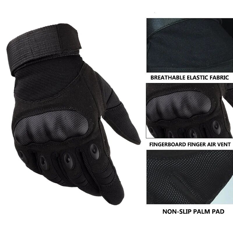 Anti-Skid Full Finger Tactical - Motorcycle Gear Gloves review and price