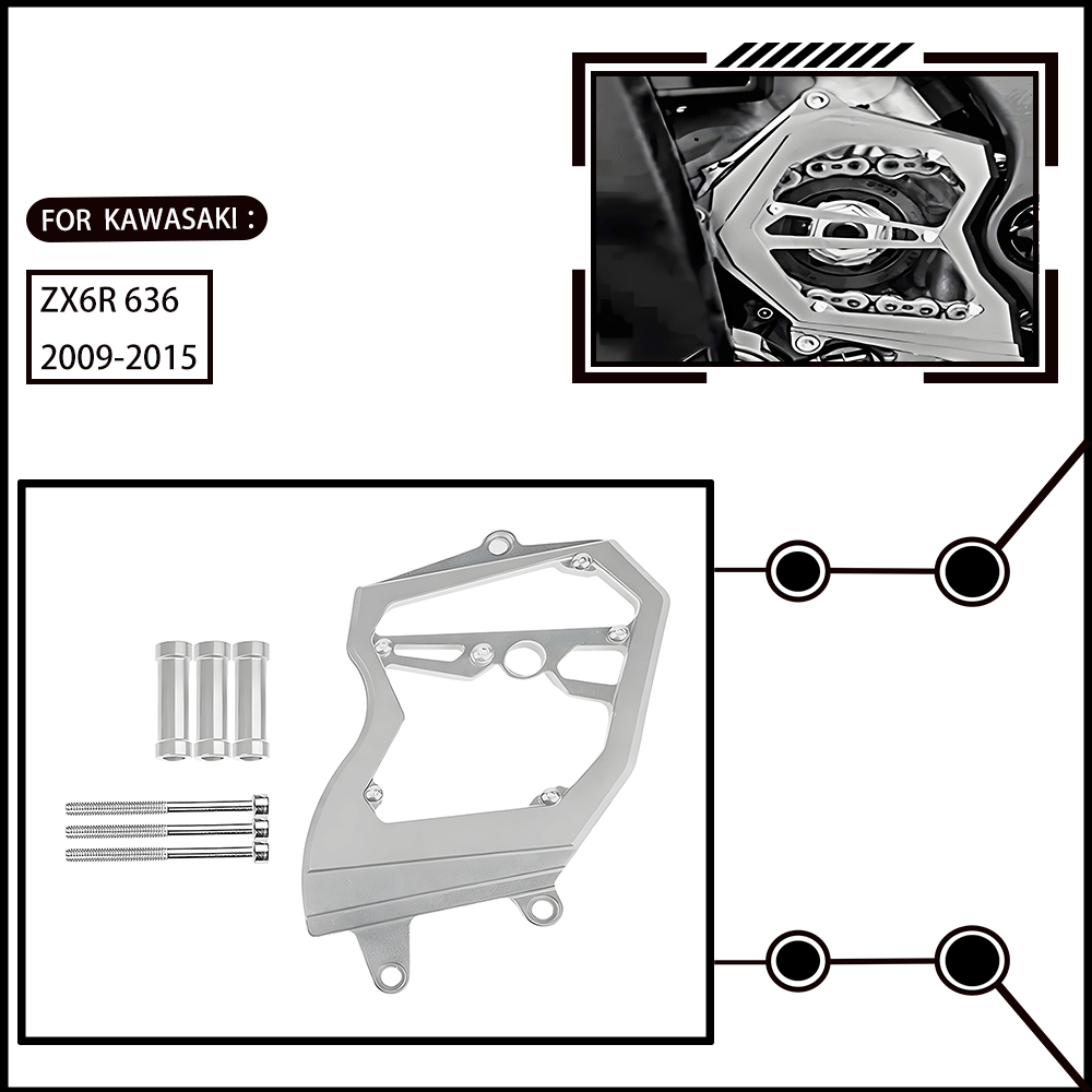 Suitable for Kawasaki ZX-6R 63 - Motorcycle Gear Essentials review and price