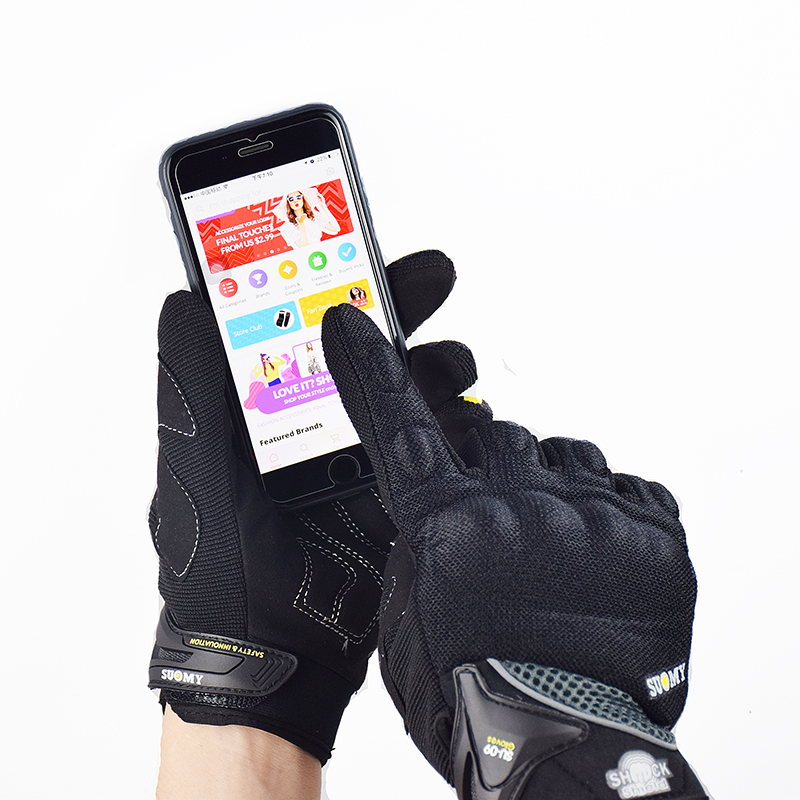SUOMY Breathable Full Finger R - Motorcycle Gear Gloves review and price
