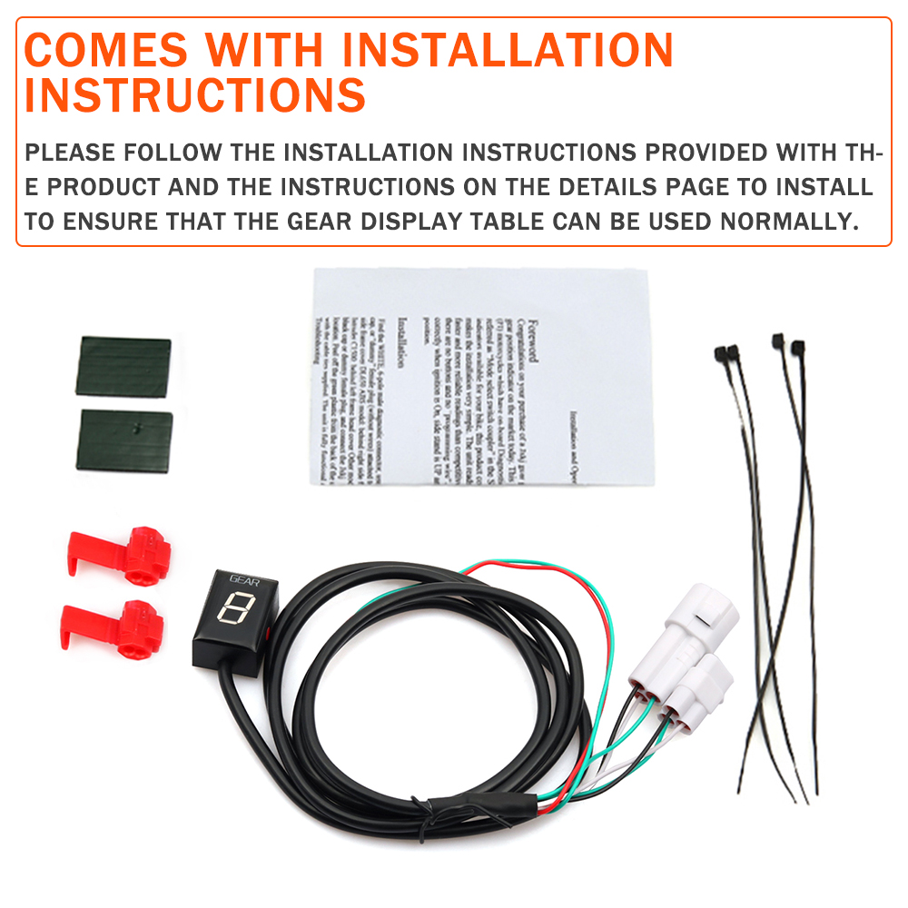 Motorcycle Accessories Gear In - Gear Indicator Display review and price