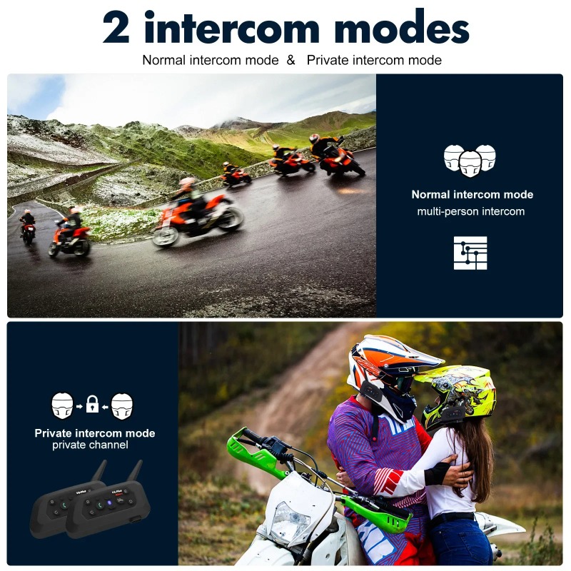 V6 PRO+ Motorcycle Helmet Head - Intercom Headset Helmet review and price