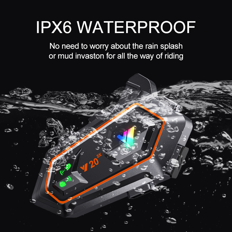 Y20 2X Motorcycle Helmet Inter - Intercom Headset Helmet review and price