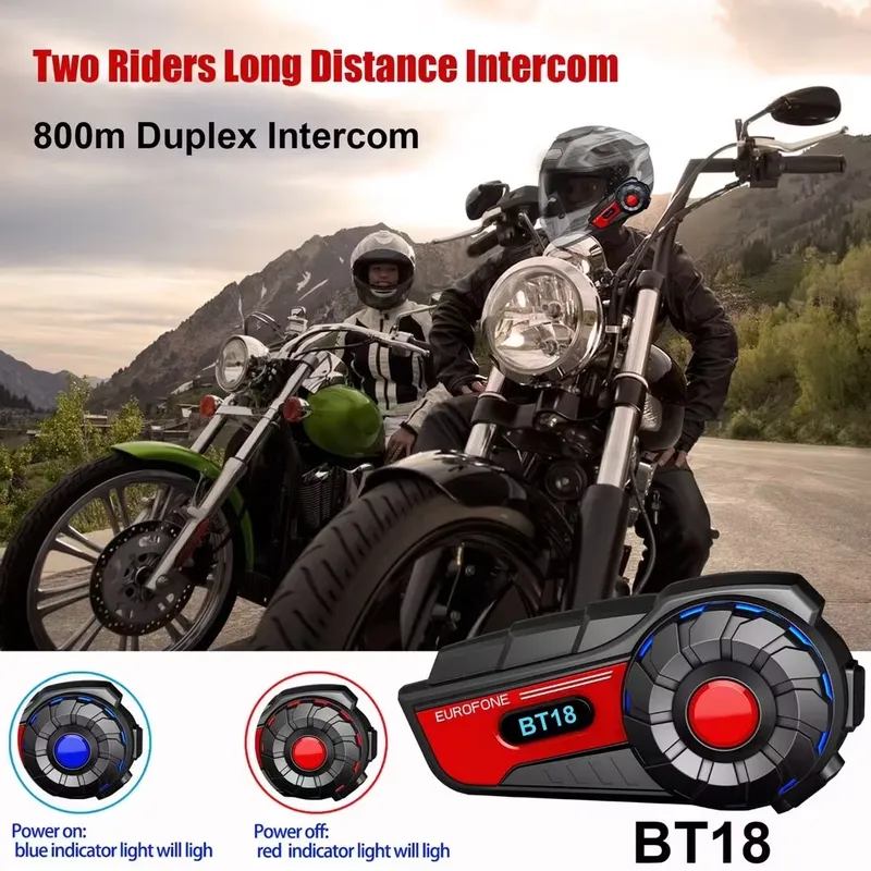 BT18 Motorcycle Helmet Interco - Intercom Headset Helmet review and price