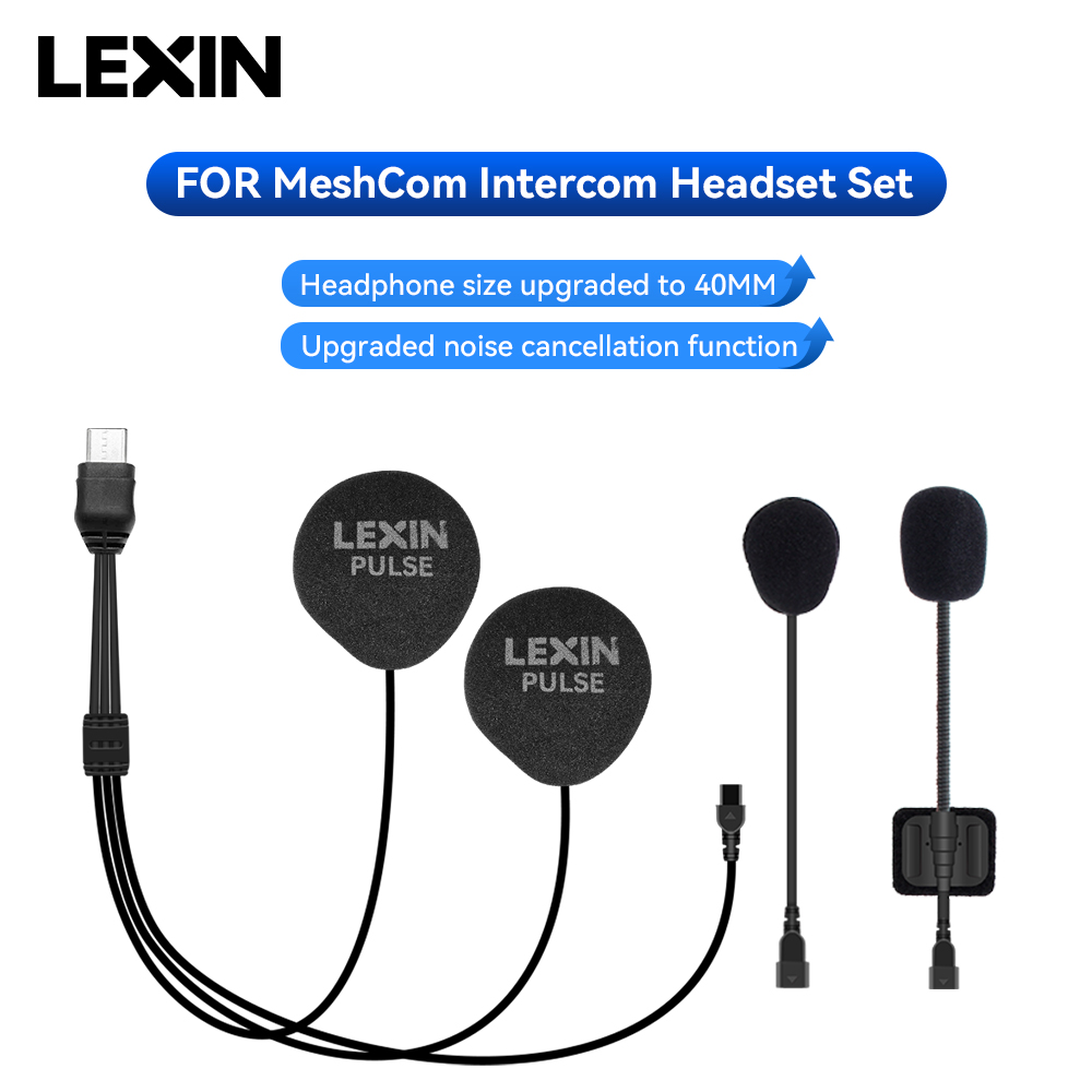 LEXIN-MeshCom Mesh Intercom 40 - Intercom Headset Helmet review and price
