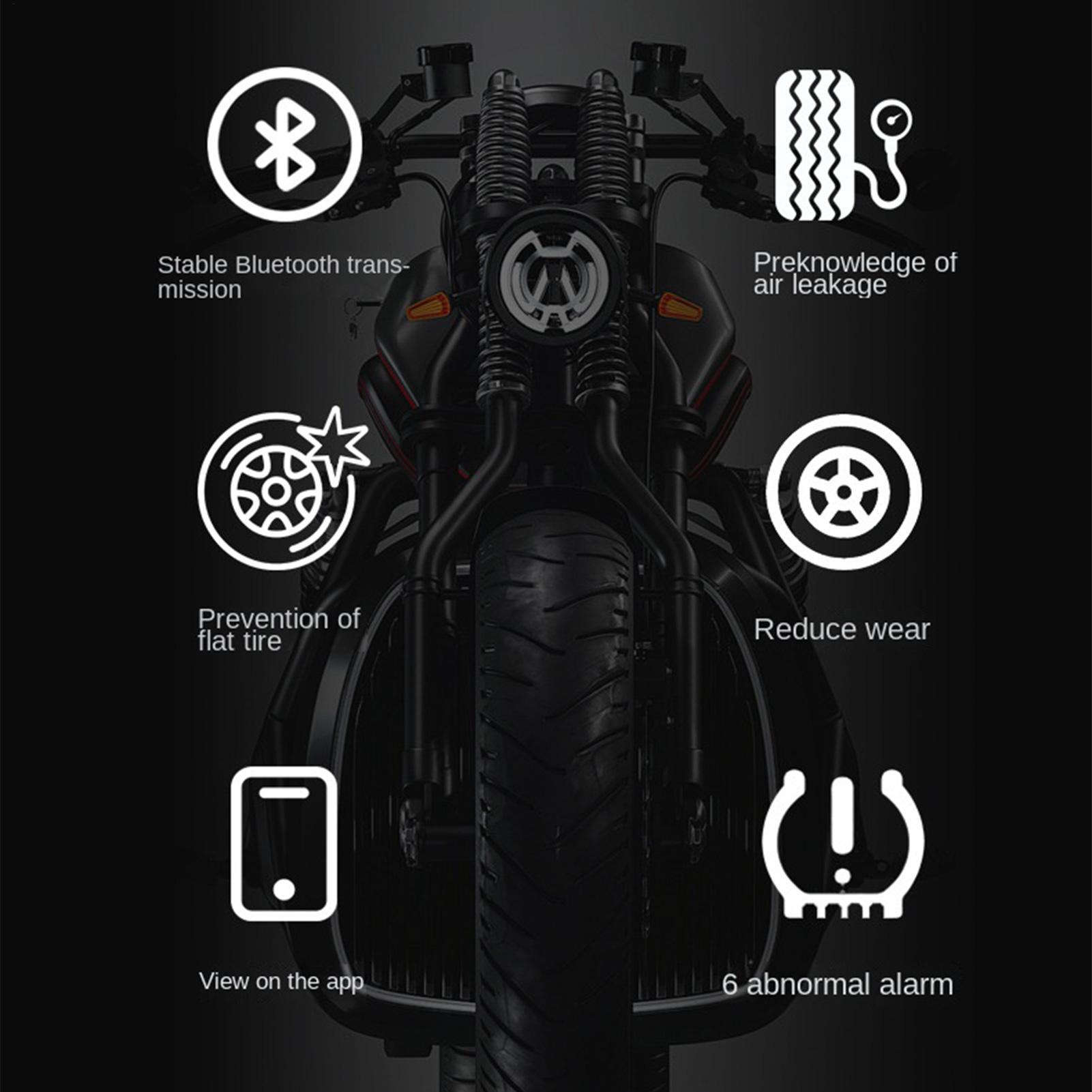 Motorcycle Tire Gauge Wireless - Tyre Pressure Gauge review and price