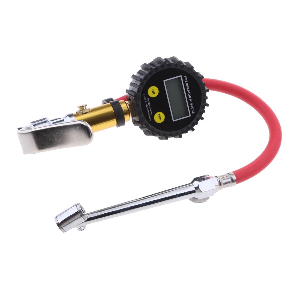 Digital Tyre Inflator with LCD - Tyre Pressure Gauge review and price
