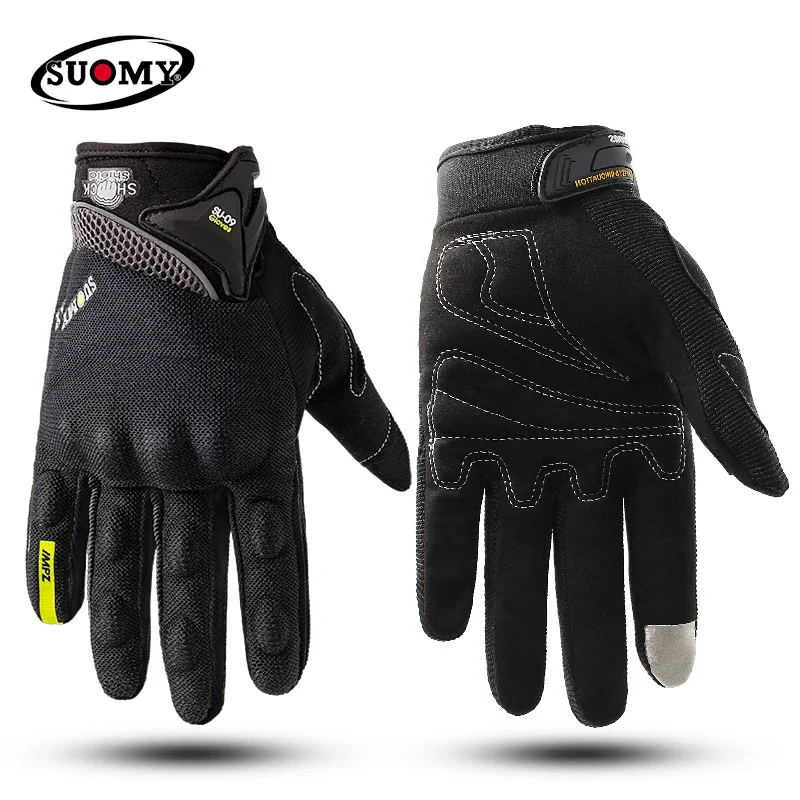SUOMY Breathable Full Finger R - Motorcycle Gear Gloves review and price