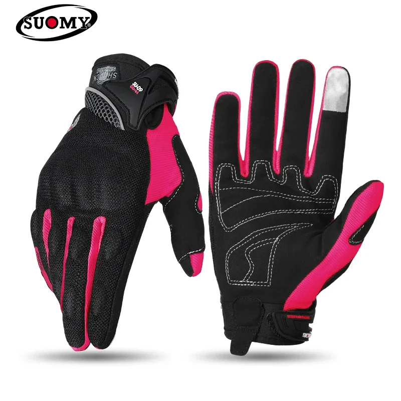 SUOMY Breathable Full Finger R - Motorcycle Gear Gloves review and price