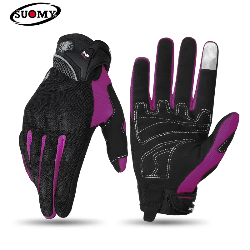 SUOMY Breathable Full Finger R - Motorcycle Gear Gloves review and price