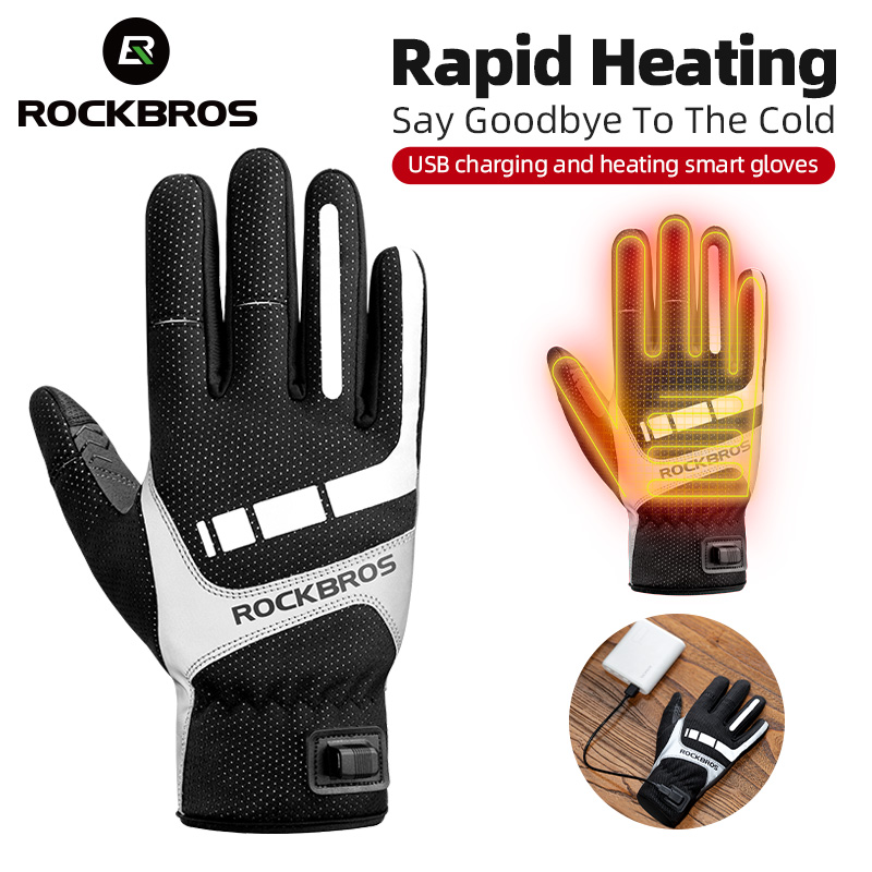 ROCKBROS Heated Winter Glove C - Motorcycle Gear Gloves review and price