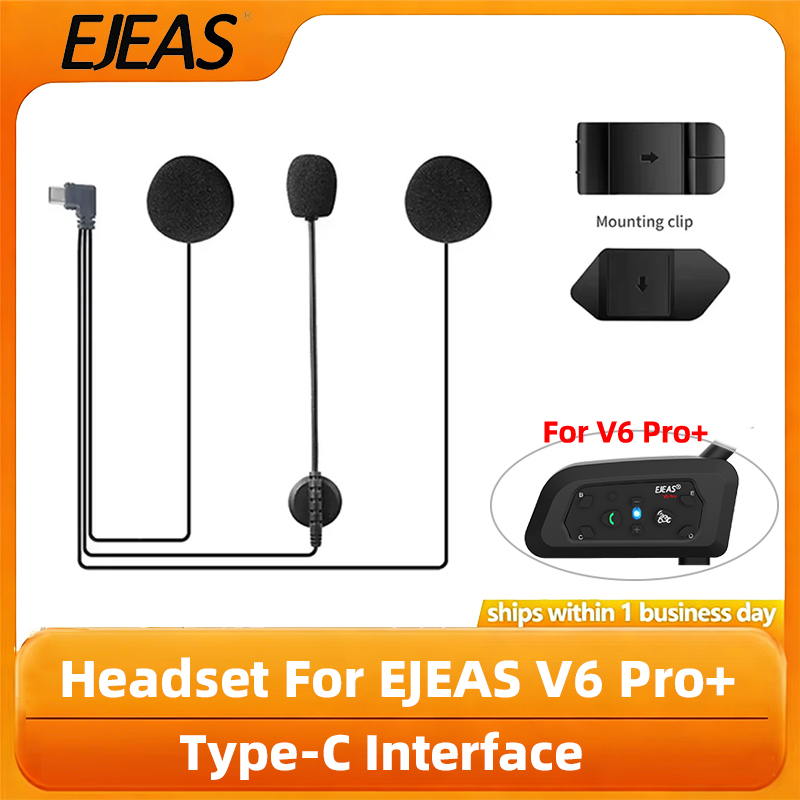 Original Earphone For EJEAS V6 - Intercom Headset Helmet review and price