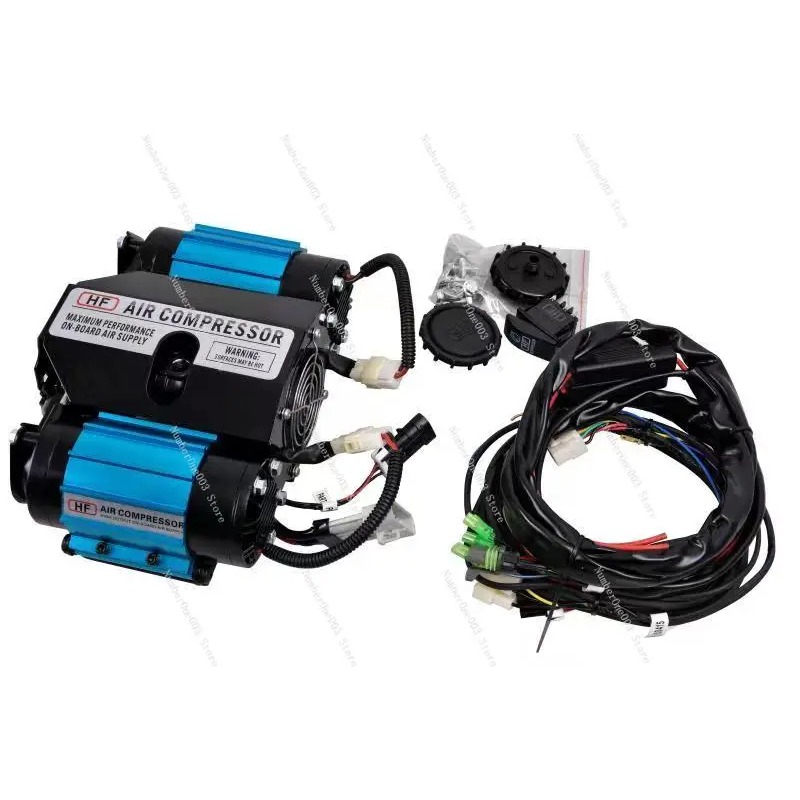 Double Cylinder Air Pump HF Pu - Tyre Pressure Gauge review and price